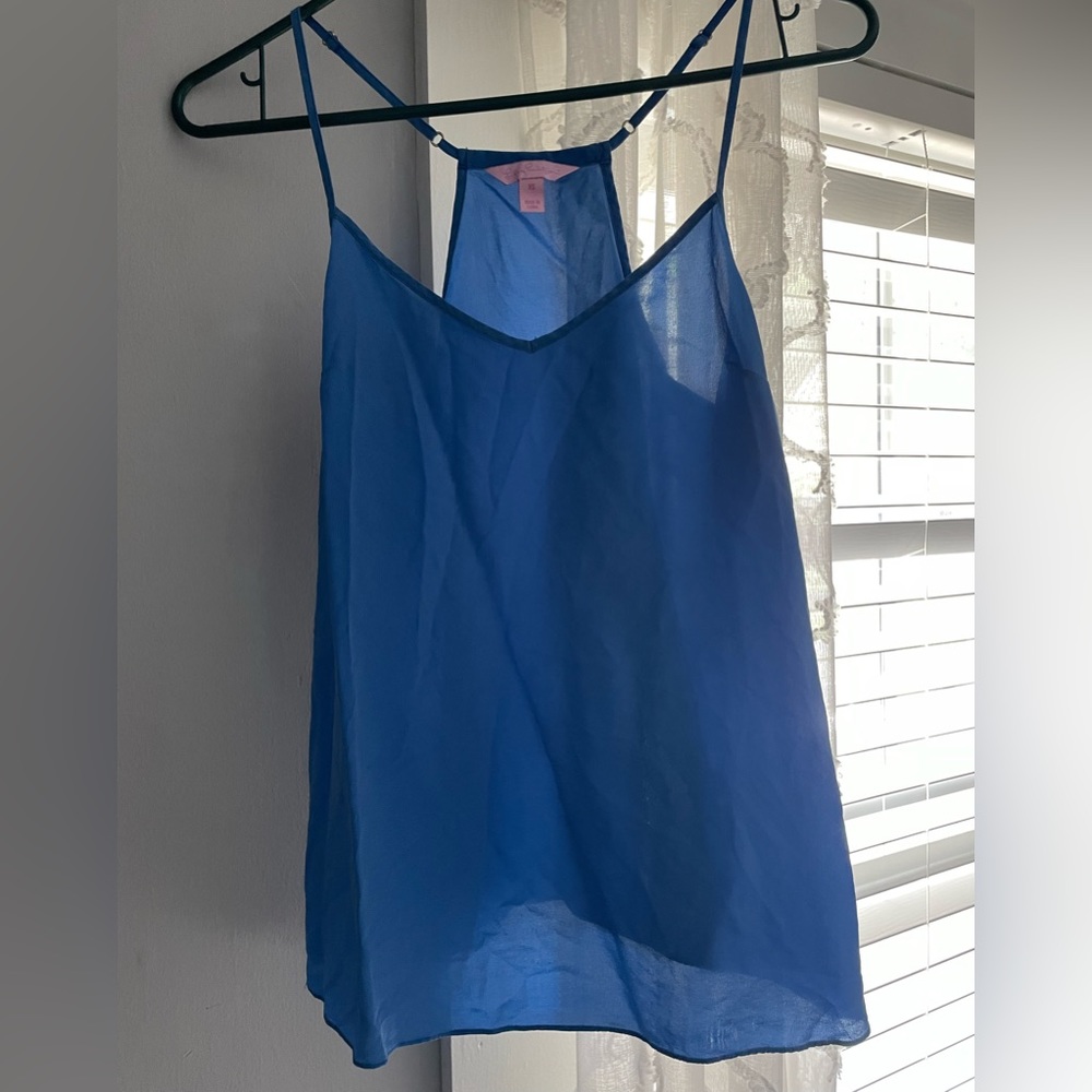 lily Pulitzer Blue tank top